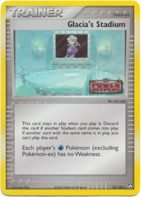 Glacias Stadium - 76/108 - Uncommon - Reverse Holo